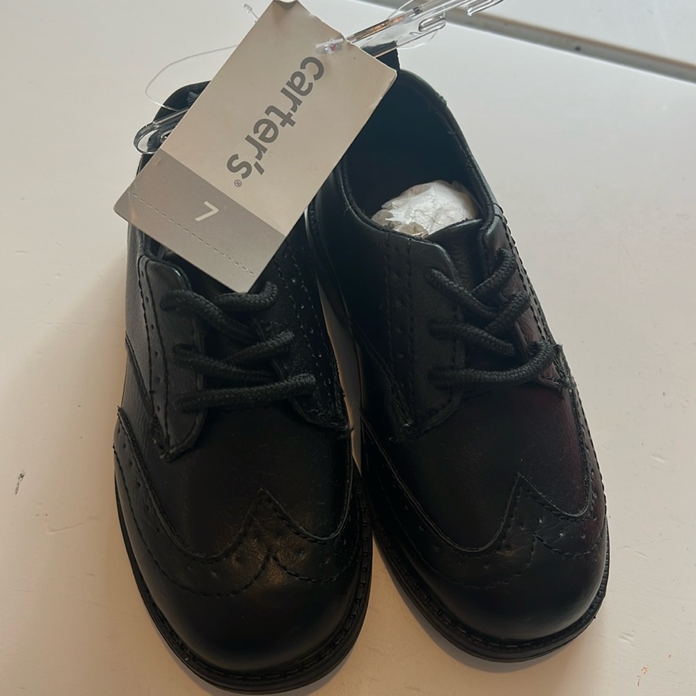 Toddler boy dress shoe